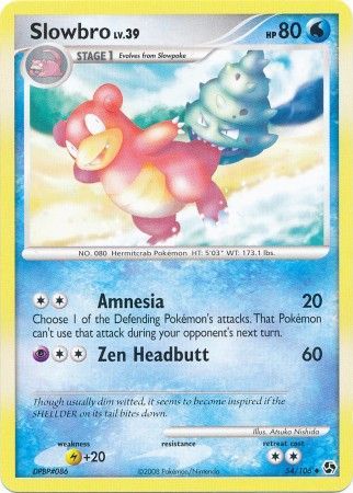 Slowbro - 54/106 - Uncommon available at 401 Games Canada