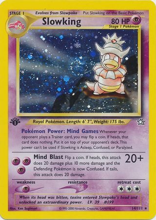 Slowking - 14/111 - Holo - 1st Edition available at 401 Games Canada