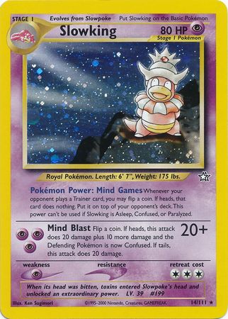 Slowking - 14/111 - Holo - Unlimited available at 401 Games Canada