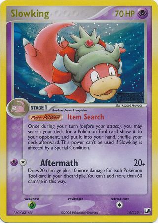 Slowking - 14/115 - Holo Rare - Reverse Holo available at 401 Games Canada