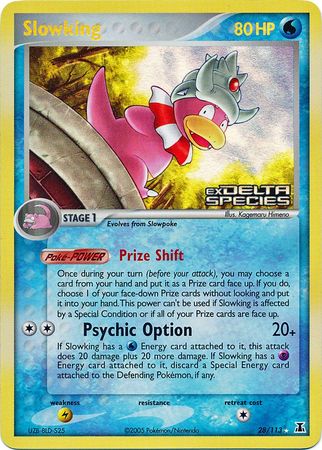 Slowking - 28/113 - Rare - Reverse Holo available at 401 Games Canada