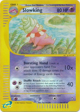 Slowking - 34/147 - Rare - Reverse Holo available at 401 Games Canada