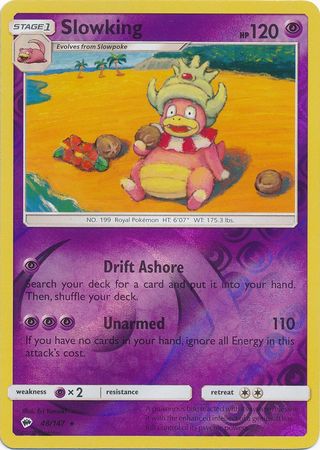 Slowking - 48/147 - Rare - Reverse Holo available at 401 Games Canada