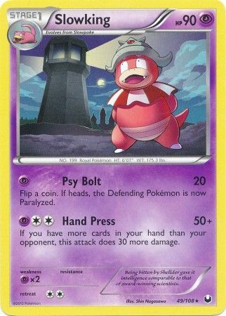 Slowking - 49/108 - Rare available at 401 Games Canada