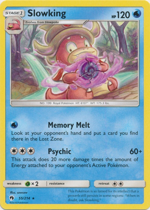 Slowking - 55/214 - Rare available at 401 Games Canada