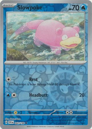 Slowpoke - 042/198 - Common - Reverse Holo available at 401 Games Canada