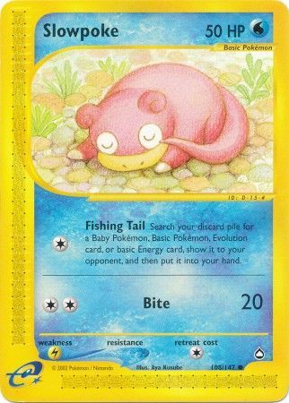 Slowpoke - 108/147 - Common available at 401 Games Canada