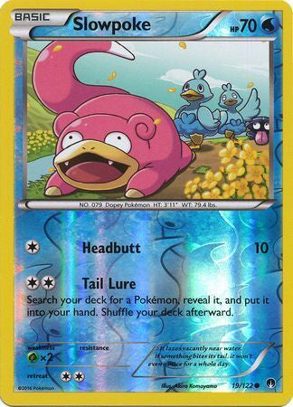 Slowpoke - 19/122 - Common - Reverse Holo available at 401 Games Canada