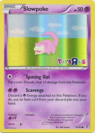 Slowpoke - 32/83 - Toys R Us Promo available at 401 Games Canada