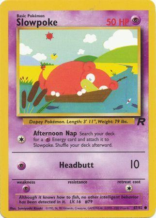 Slowpoke - 67/82 - Common - Unlimited available at 401 Games Canada