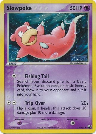 Slowpoke - 72/115 - Common - Reverse Holo available at 401 Games Canada