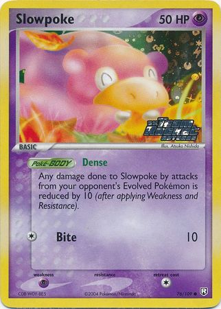 Slowpoke - 76/109 - Common - Reverse Holo available at 401 Games Canada