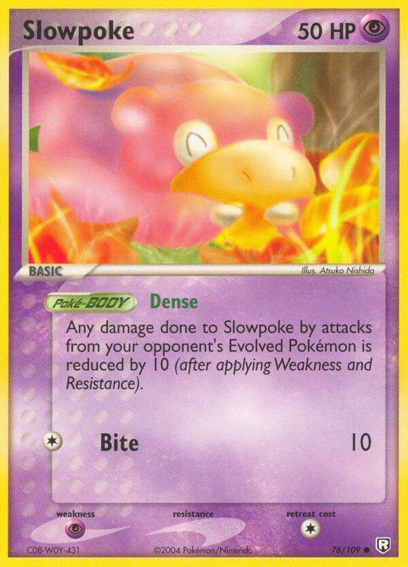 Slowpoke - 76/109 - Common available at 401 Games Canada