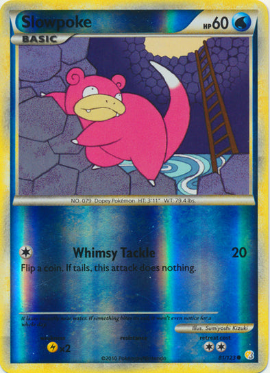 Slowpoke - 81/123 - Common - Reverse Holo available at 401 Games Canada