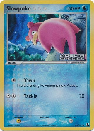 Slowpoke - 83/113 - Common - Reverse Holo available at 401 Games Canada