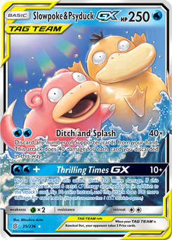 Slowpoke & Psyduck GX - 35/236 - Ultra Rare available at 401 Games Canada