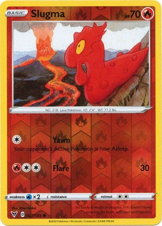 Slugma - 027/185 - Common - Reverse Holo available at 401 Games Canada