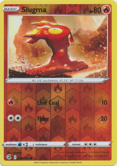 Slugma - 034/264 - Common - Reverse Holo available at 401 Games Canada