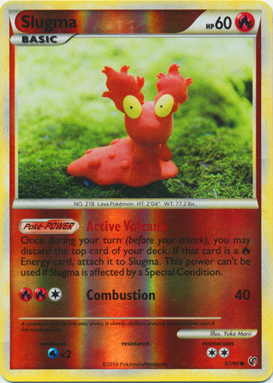 Slugma - 67/90 - Common - Reverse Holo available at 401 Games Canada