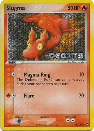 Slugma - 75/107 - Common - Reverse Holo available at 401 Games Canada