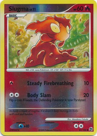 Slugma - 83/106 - Common - Reverse Holo available at 401 Games Canada