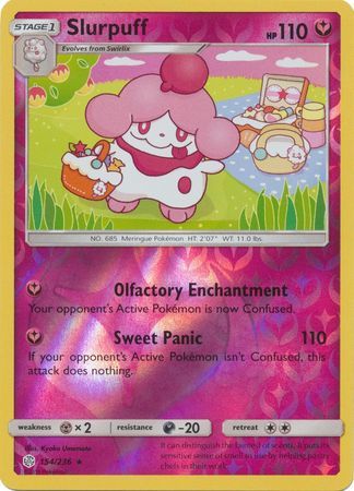 Slurpuff - 154/236 - Rare - Reverse Holo available at 401 Games Canada