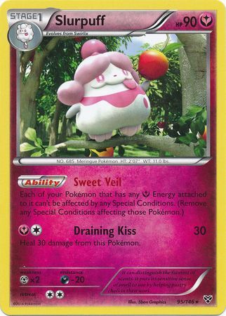 Slurpuff - 95/146 - Rare - Theme Deck Exclusive available at 401 Games Canada