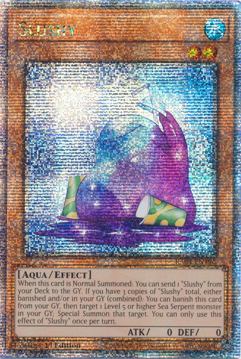 Slushy - RA04-EN196 - Quarter Century Secret Rare - 1st Edition