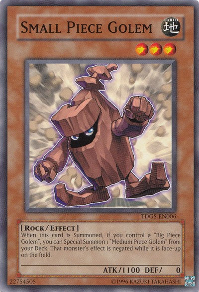Small Piece Golem - TDGS-EN006 - Common - Unlimited available at 401 Games Canada