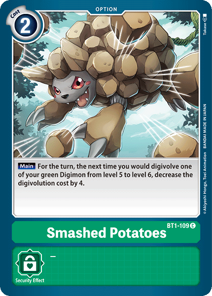 Smashed Potatoes - BT1-109 - Common available at 401 Games Canada