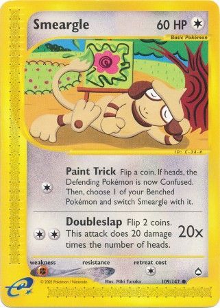 Smeargle - 109/147 - Common available at 401 Games Canada