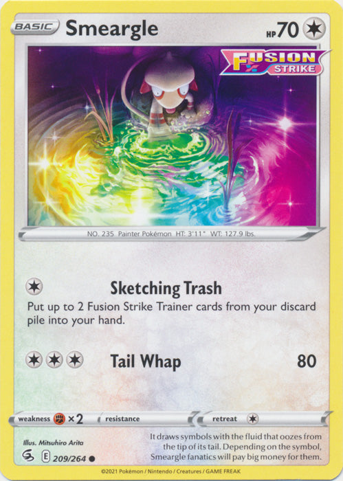 Smeargle - 209/264 - Common available at 401 Games Canada