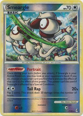 Smeargle - 21/95 - Holo Rare - Reverse Holo available at 401 Games Canada