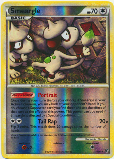 Smeargle - 8/90 - Holo Rare - Reverse Holo available at 401 Games Canada