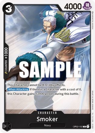 Smoker - OP02-102 - Rare available at 401 Games Canada