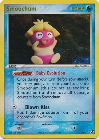 Smoochum - 31/115 - Rare - Reverse Holo available at 401 Games Canada