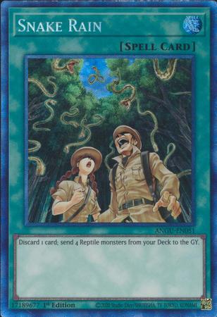 Snake Rain - ANGU-EN051 - Collector's Rare - 1st Edition available at 401 Games Canada