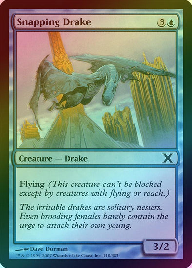 Snapping Drake (Foil) (10E) available at 401 Games Canada
