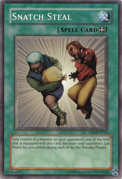 Snatch Steal - SD2-EN013 - Common - Unlimited available at 401 Games Canada