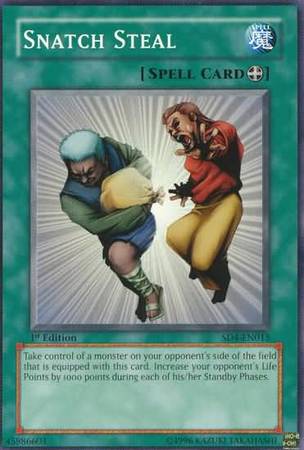 Snatch Steal - SD4-EN015 - Common - 1st Edition available at 401 Games Canada