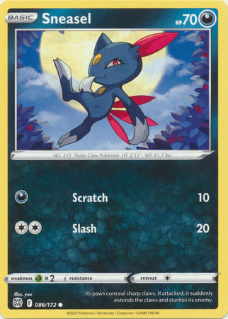 Sneasel - 086/172 - Common available at 401 Games Canada