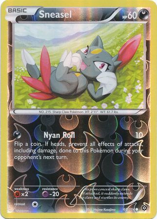 Sneasel - 60/114 - Common - Reverse Holo available at 401 Games Canada