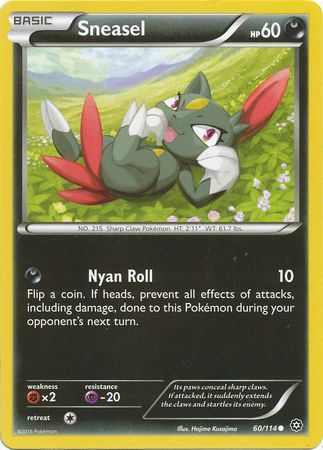 Sneasel - 60/114 - Common available at 401 Games Canada