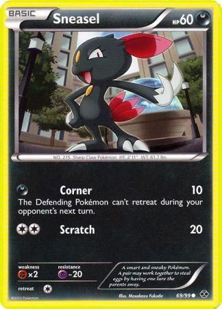 Sneasel - 69/99 - Common available at 401 Games Canada