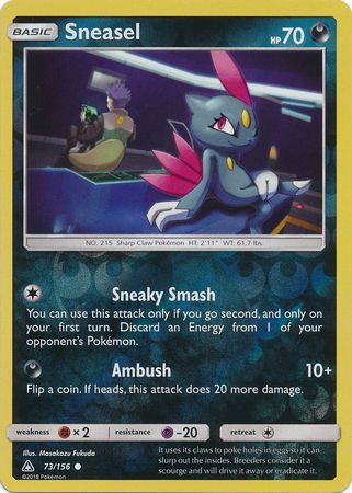 Sneasel - 73/156 - Common - Reverse Holo available at 401 Games Canada