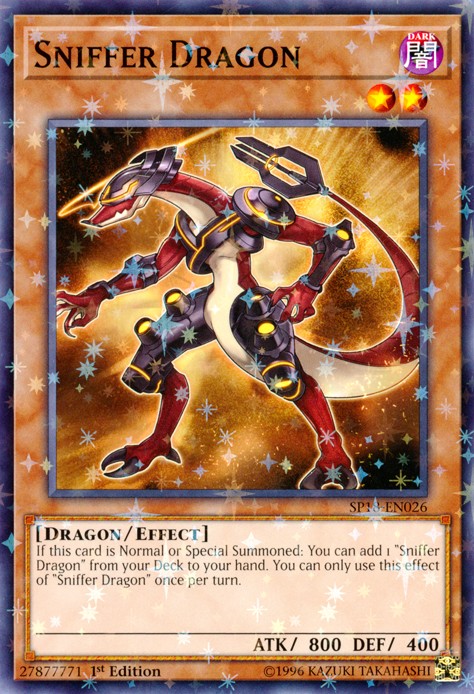 Sniffer Dragon - SP18-EN026 - Starfoil Rare - 1st Edition available at 401 Games Canada