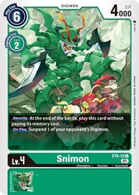 Snimon - ST9-10 - Common available at 401 Games Canada