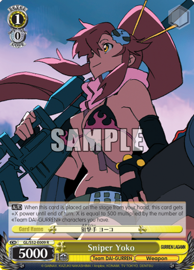 Sniper Yoko - GL/S52-E009 - Rare available at 401 Games Canada