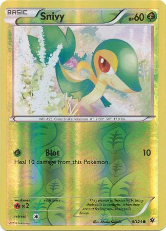 Snivy - 5/124 - Common - Reverse Holo available at 401 Games Canada