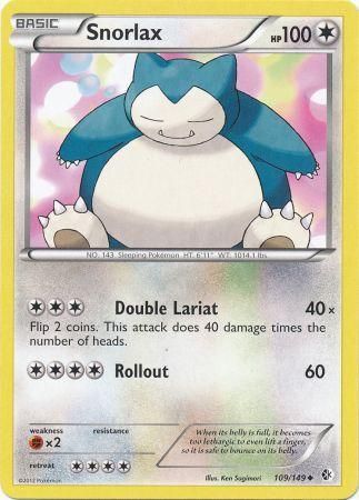 Snorlax - 109/149 - Uncommon available at 401 Games Canada